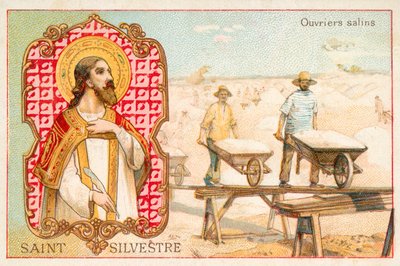 Aziz Sylvester (kromolitho) by French School