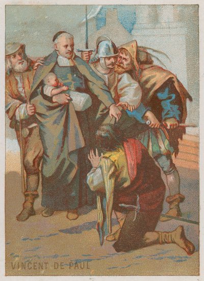 Aziz Vincent de Paul by French School