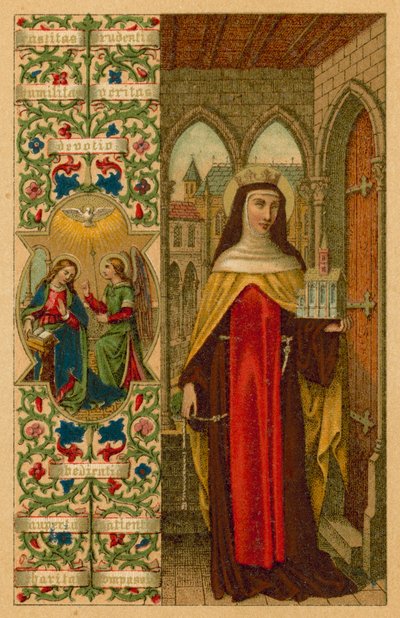 Sta Johanna Valesiensis by French School