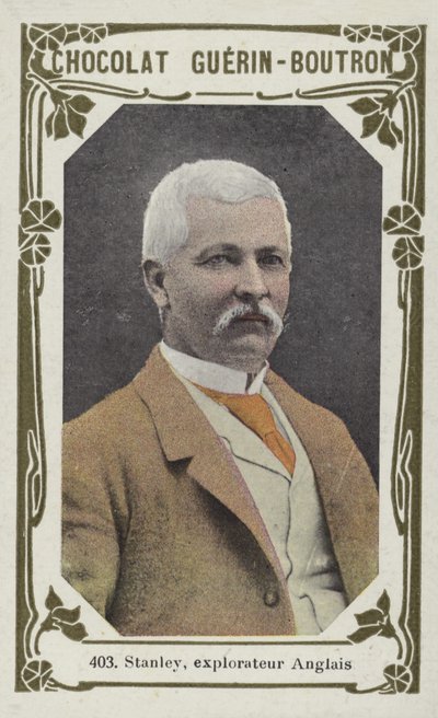 Stanley, İngiliz kaşif (renkli fotoğraf) by French School