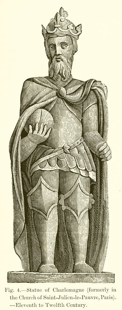 Şarlman Heykeli by French School