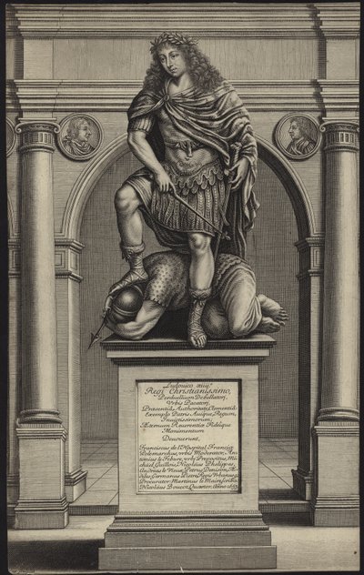 Fransa Kralı XIII.Louis Heykeli by French School