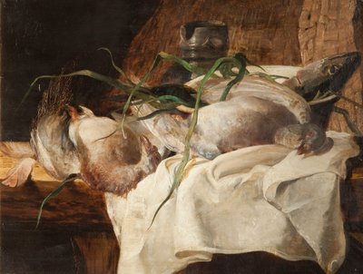 Oyun ile Natürmort by French School