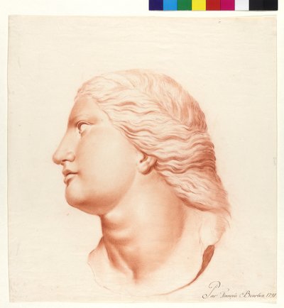 Heykele dayalı çalışma (Niobe