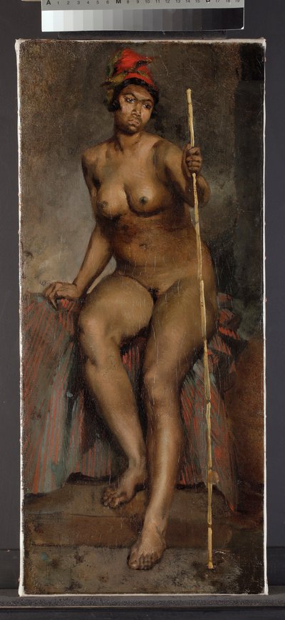 Bir melez kadının incelenmesi, 1820-25 by French School