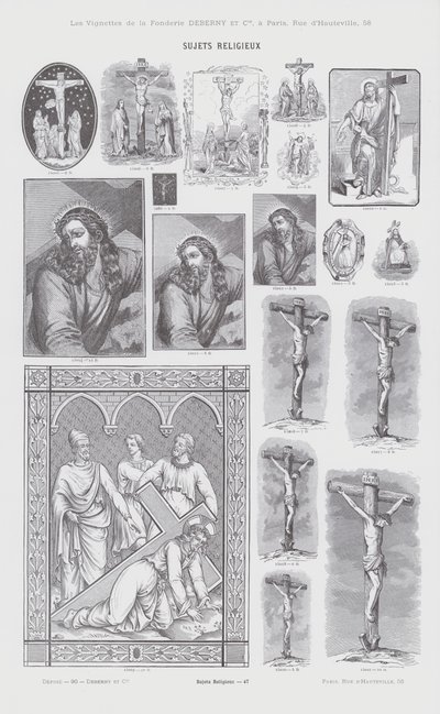 Dini Konular (gravür) by French School