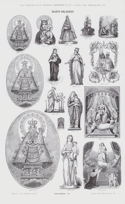Dini Konular (gravür) by French School