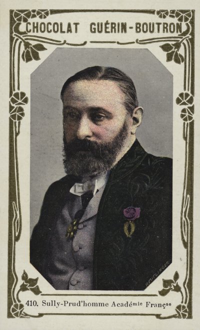 Sully-Prudhomme, Academie Francaise (renkli fotoğraf) by French School