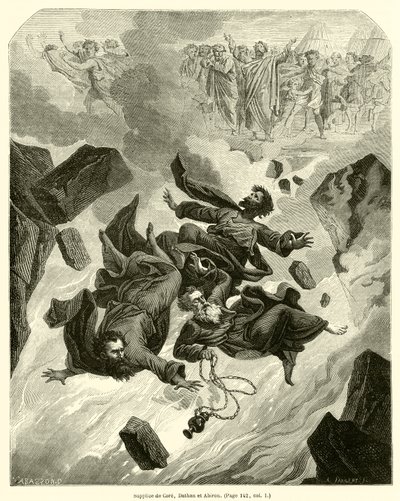 Çekirdek, Datan ve Abiron