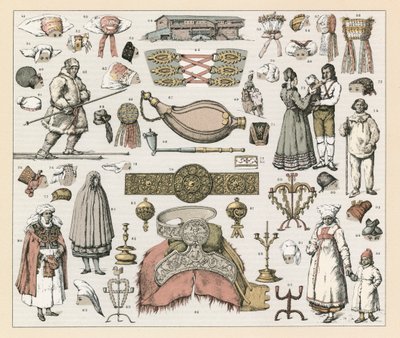 İsveç Kostümü by French School