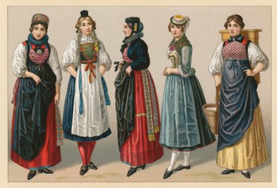 İsviçre Kostümü by French School