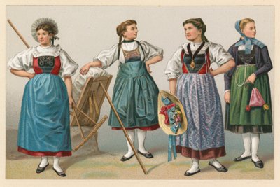 İsviçre Kostümü by French School