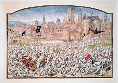 T.2 fol.287 Philipp van Artevelde (1290-1345) liderliğindeki Ghent sakinlerinin 1381