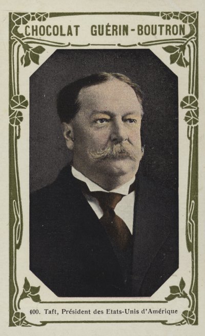 Taft, Amerika Birleşik Devletleri Başkanı (renkli fotoğraf) by French School