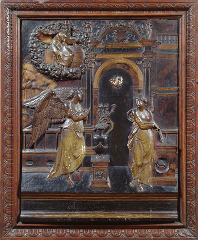 Müjde (ahşap) by French School