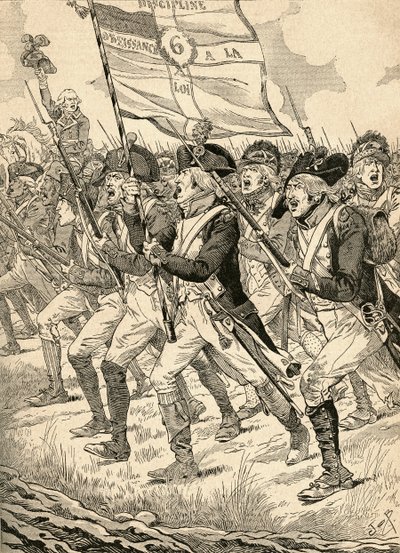 Valmy Savaşı by French School