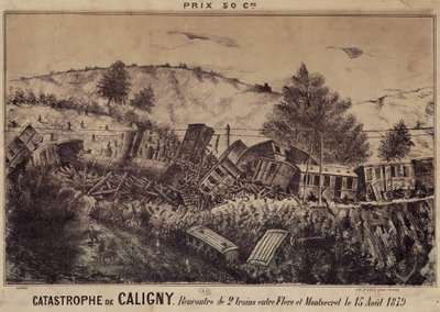 Caligny felaketi: Flers ve Montsecret arasında iki trenin çarpışması, 15 Ağustos by French School