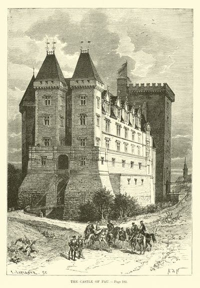 Pau Kalesi by French School