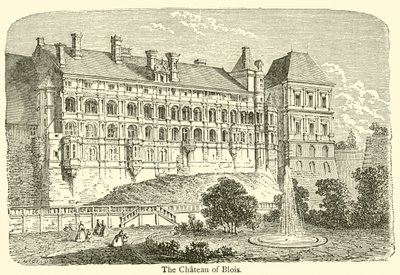 Blois Şatosu (gravür) by French School