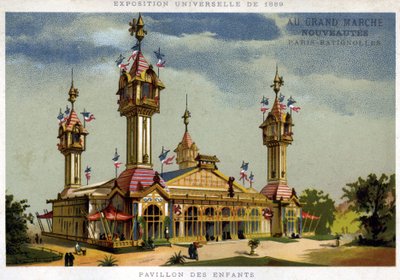 Çocuk Köşkü, Paris Batignolles. by French School