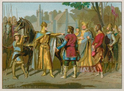 Vezelay Komünü by French School