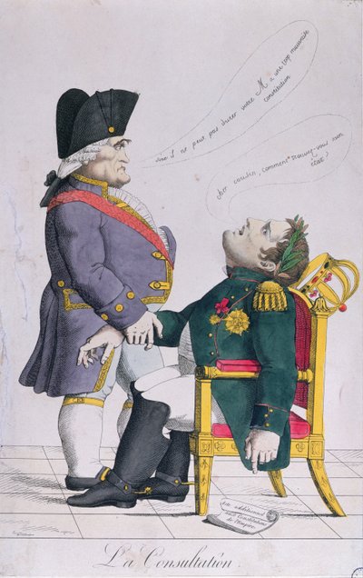 Danışma, Cambaceres (1753-1824) ve Napolyon