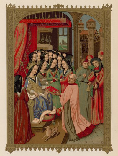 Anjou Mary Mahkemesi, Charles VII