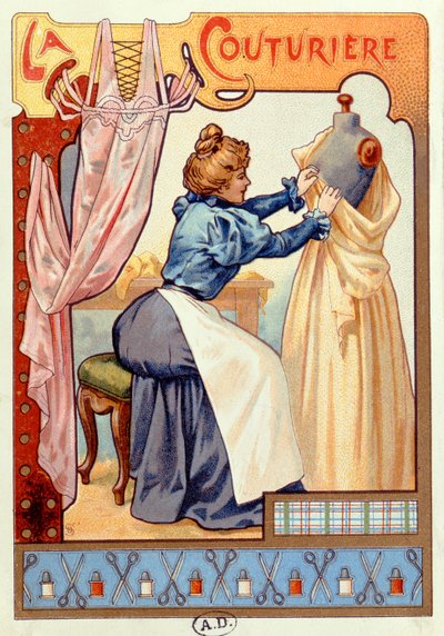 Couturier, 1899 by French School