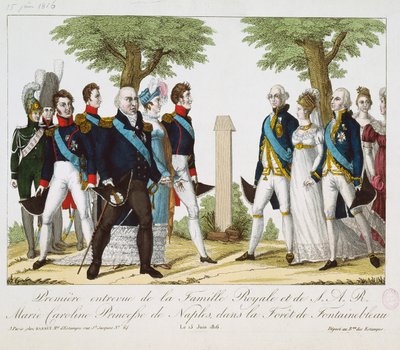 Louis XVIII (1755-1824) ve Bourbon