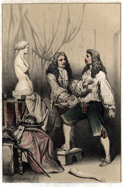 Fransız heykeltıraş Pierre Puget (1620-1694), sponsoru Plate