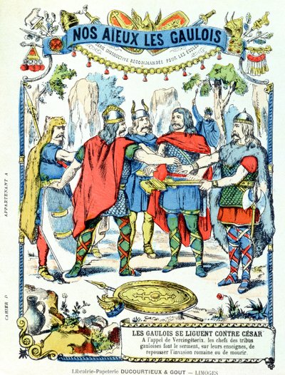 Galya liderleri, Vercingetorix (M.Ö. 46) liderliğindeki Julius Caesar