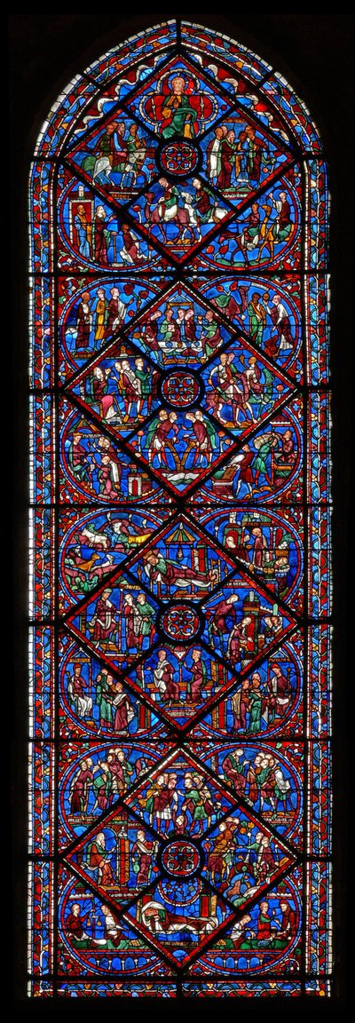 Joseph penceresi (w41) by French School