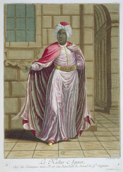 Gerard Jean Baptiste Scotin (1671-1716) tarafından oyulmuş Recueil destampes sur les Costumes du Levant