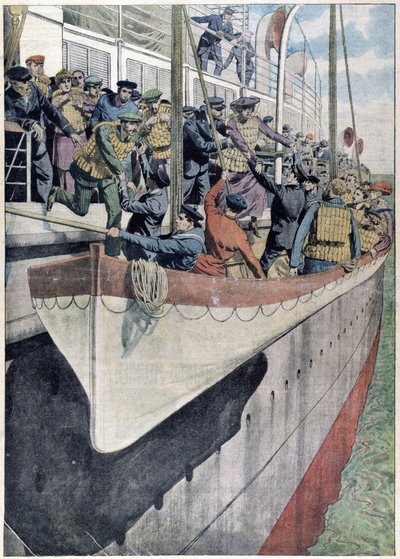 SS Titanic Dersi: Bir yolcu gemisinde cankurtaran botu tatbikatı by French School