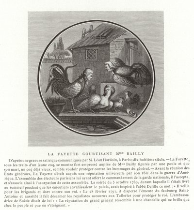 Marquis de Lafayette, Madame Bailly