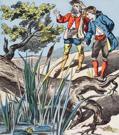 Meşe ve Kamış, Fables de La Fontaine