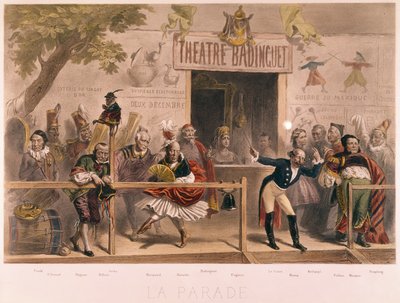 Geçit Töreni, III. Napolyon ve sarayının karikatürü (1808-73), La Menagerie Imperiale