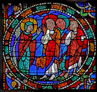 Tutku penceresi: Diriliş: Mary Magdalene diğerlerine anlatıyor (w51) by French School