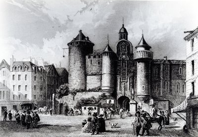 On yedinci yüzyılda Petit Chatelet by French School
