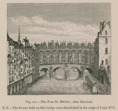 Pont St. Michel; Martinet
