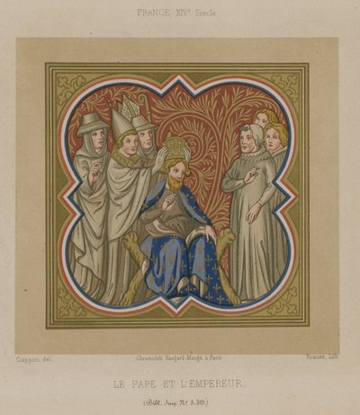 Papa ve İmparator by French School