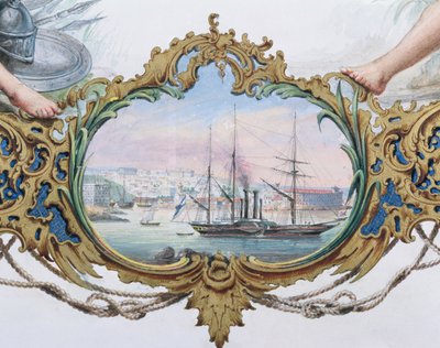 Sivastopol Limanı, 1854 by French School