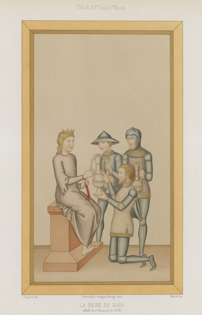 Sheba Kraliçesi by French School