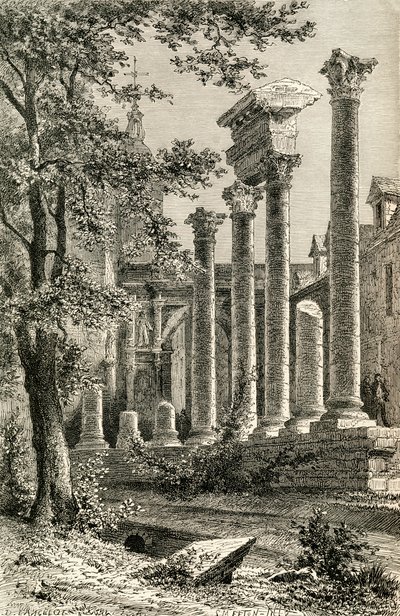 Roma Tiyatrosu, Besancon, 19. yüzyılda, Rev. Samuel G. Green