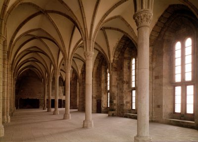 Salle des Hotes, Manastırın iç görünümü by French School