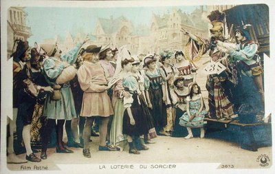Sihirbazın Piyangosu (hala bir Pathe filminden), 1920