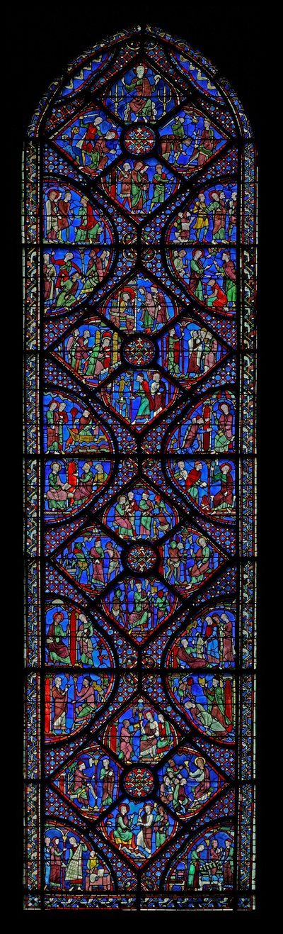 St James Penceresi (w5) by French School