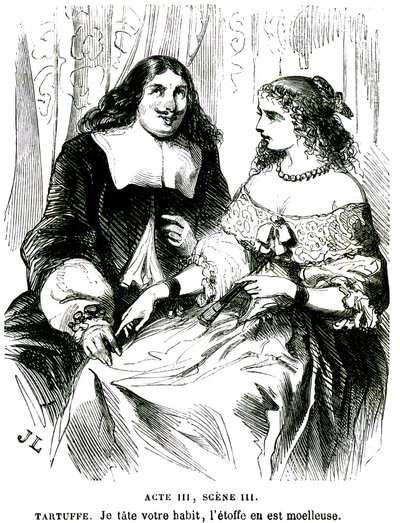 Tartuffe by French School