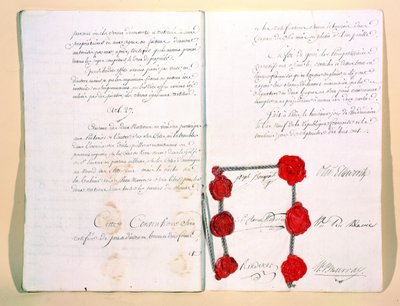 Mortefontaine Antlaşması, 30 Eylül 1800 by French School
