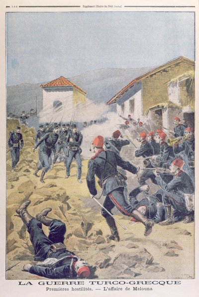 Türk-Yunan Savaşı, Le Petit Journal, Mayıs 1897 by French School